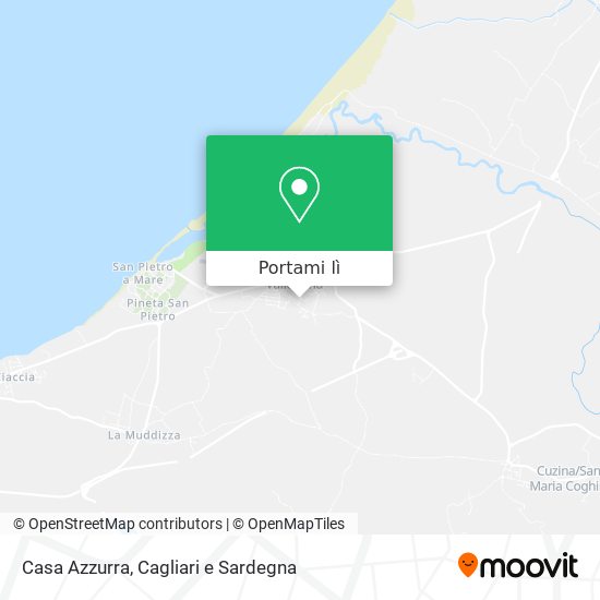 Mappa Casa Azzurra