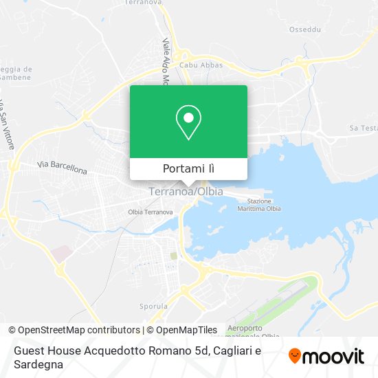 Mappa Guest House Acquedotto Romano 5d