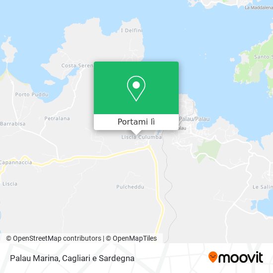 Mappa Palau Marina