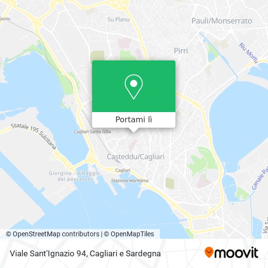 Mappa Viale Sant'Ignazio 94