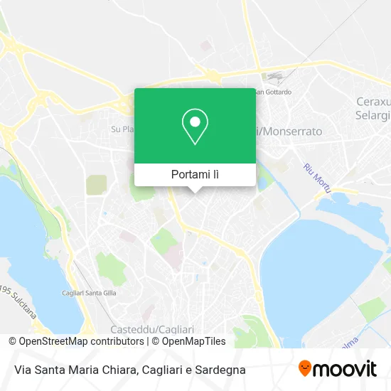 Mappa Via Santa Maria Chiara