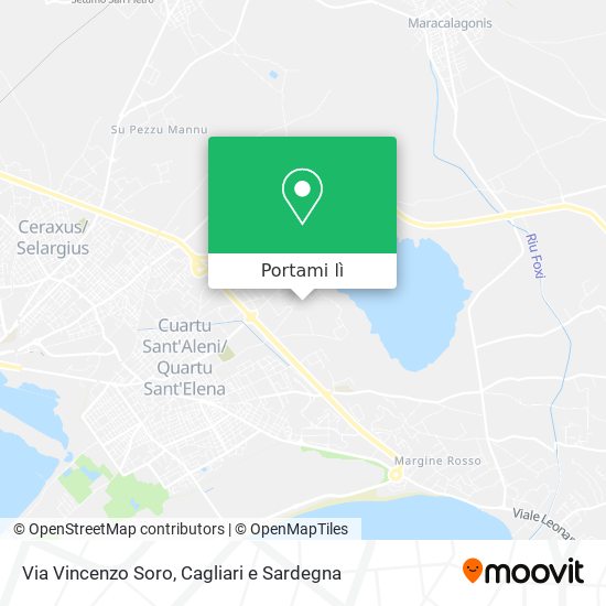Mappa Via Vincenzo Soro