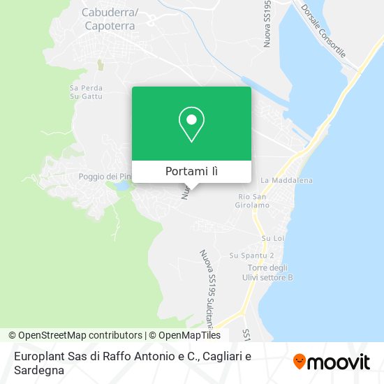 Mappa Europlant Sas di Raffo Antonio e C.