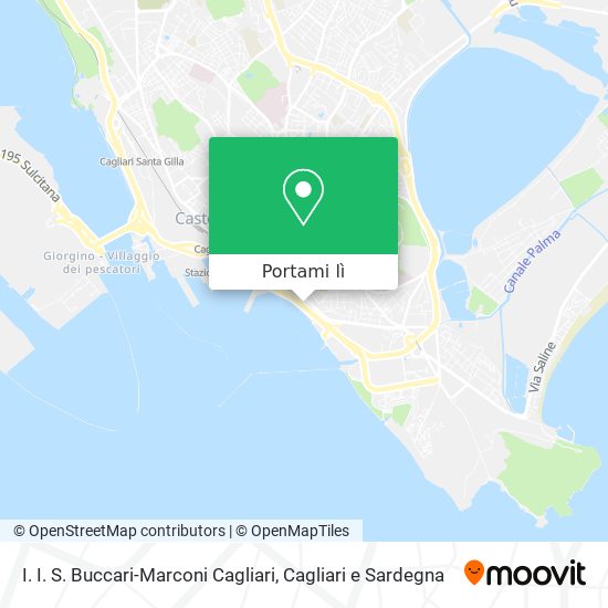 Mappa I. I. S. Buccari-Marconi Cagliari