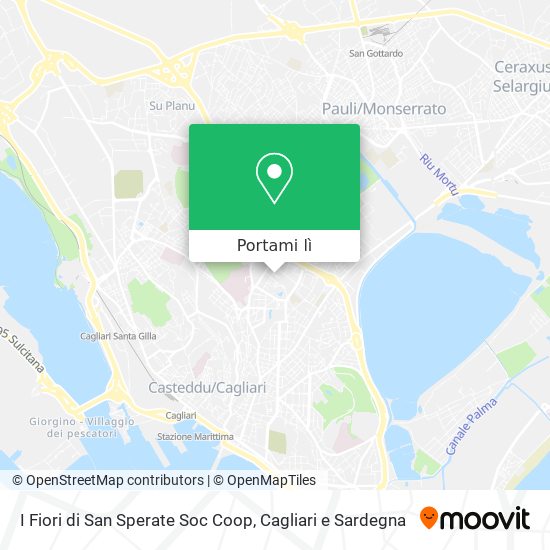 Mappa I Fiori di San Sperate Soc Coop