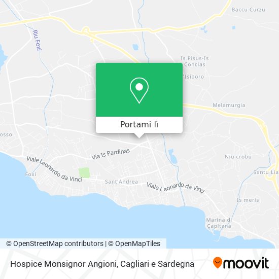 Mappa Hospice Monsignor Angioni