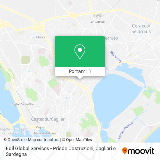 Mappa Edil Global Services - Prisde Costruzioni