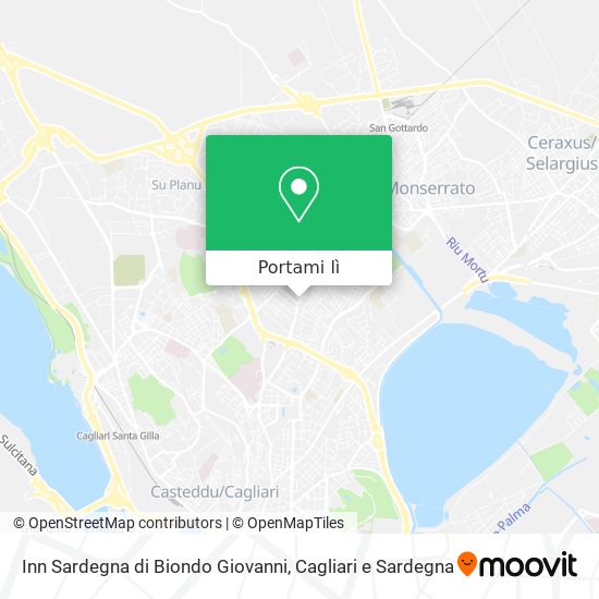 Mappa Inn Sardegna di Biondo Giovanni