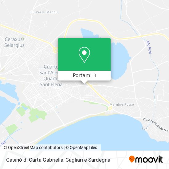 Mappa Casinò di Carta Gabriella