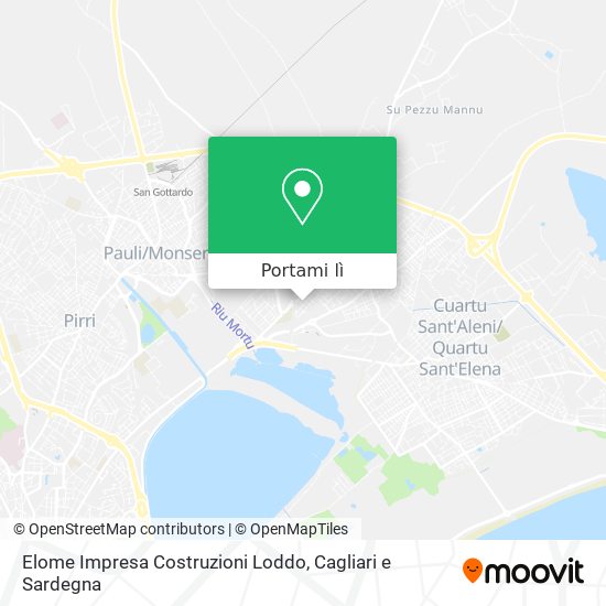 Mappa Elome Impresa Costruzioni Loddo