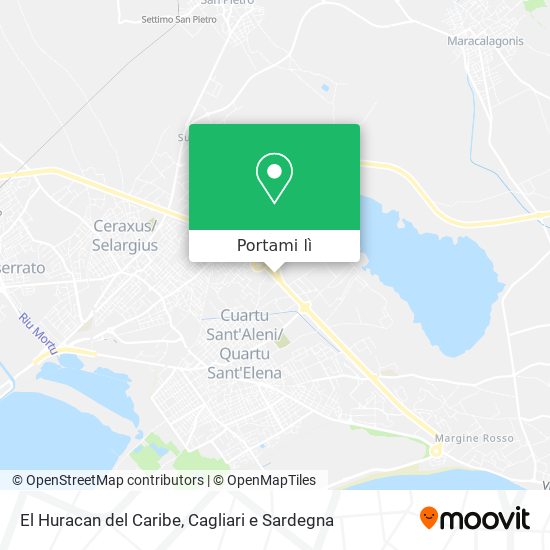 Mappa El Huracan del Caribe