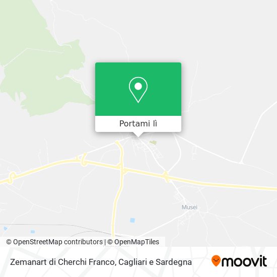 Mappa Zemanart di Cherchi Franco