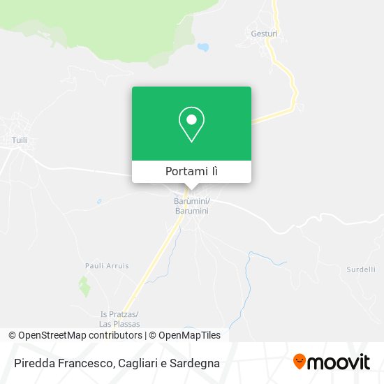 Mappa Piredda Francesco