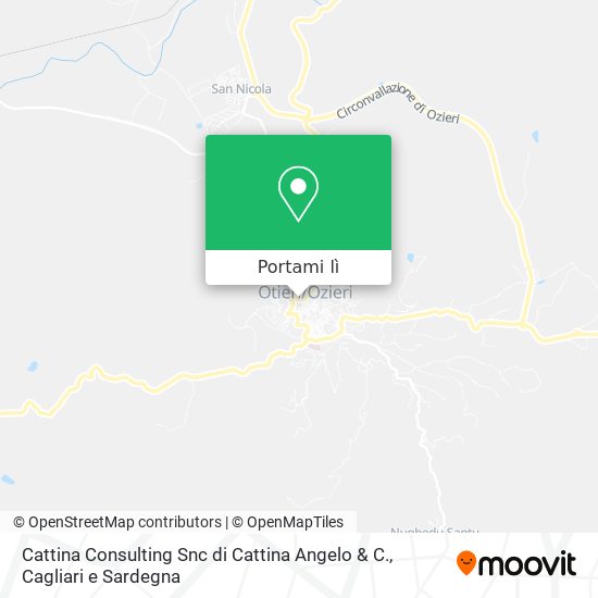 Mappa Cattina Consulting Snc di Cattina Angelo & C.