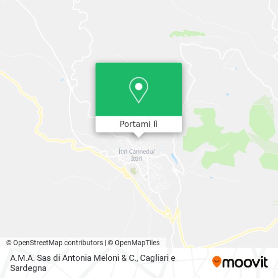 Mappa A.M.A. Sas di Antonia Meloni & C.
