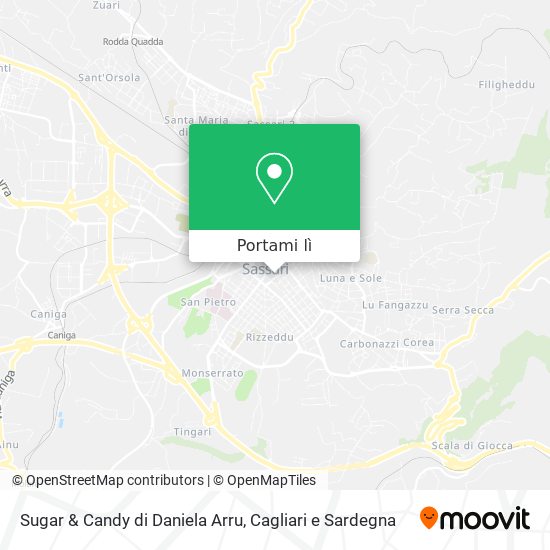 Mappa Sugar & Candy di Daniela Arru