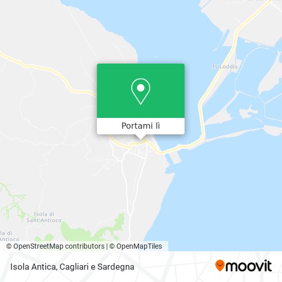 Mappa Isola Antica
