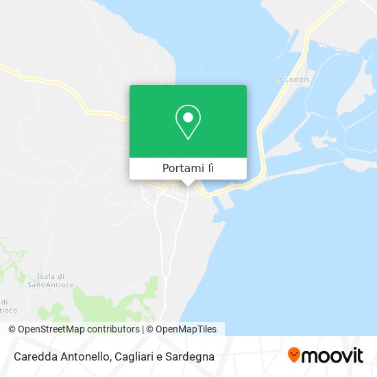 Mappa Caredda Antonello