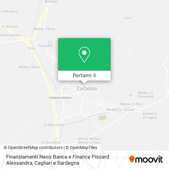 Mappa Finanziamenti Neos Banca e Finance Pissard Alessandra