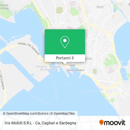 Mappa Iris Mobili S.R.L - Ca