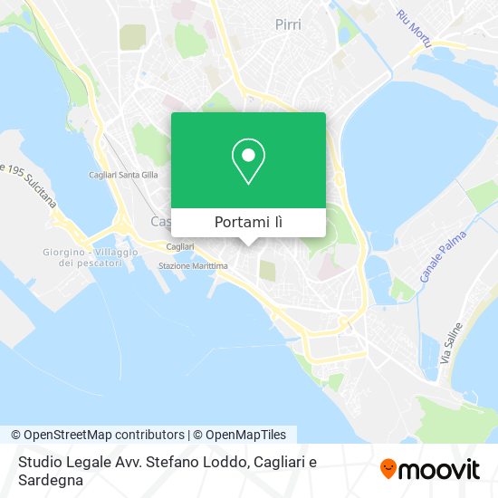 Mappa Studio Legale Avv. Stefano Loddo