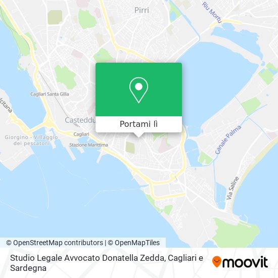 Mappa Studio Legale Avvocato Donatella Zedda