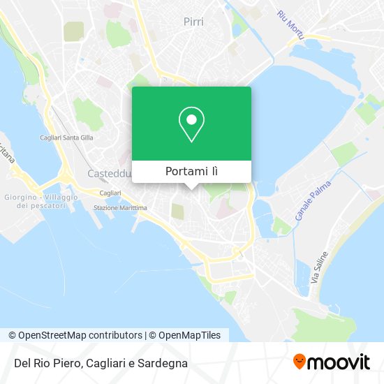 Mappa Del Rio Piero