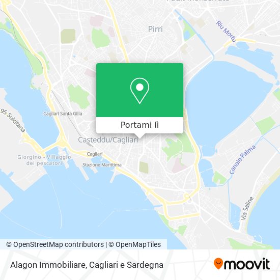 Mappa Alagon Immobiliare
