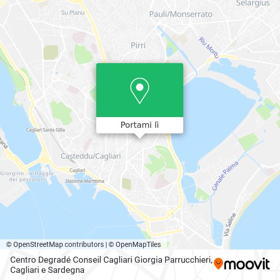 Mappa Centro Degradé Conseil Cagliari Giorgia Parrucchieri