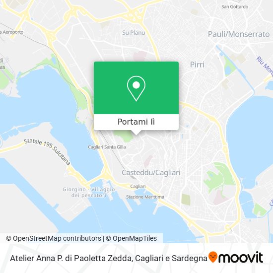 Mappa Atelier Anna P. di Paoletta Zedda