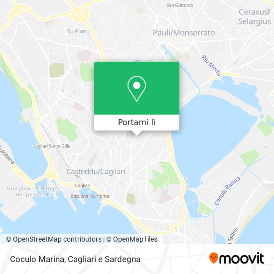 Mappa Coculo Marina