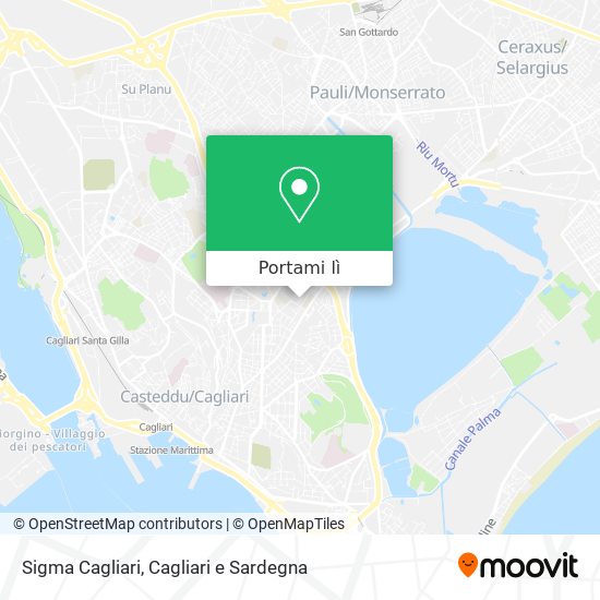 Mappa Sigma Cagliari