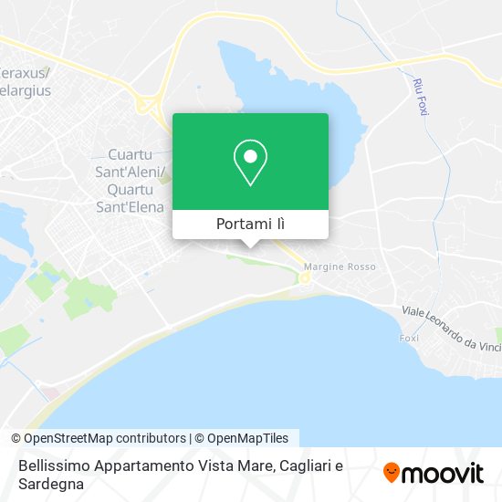 Mappa Bellissimo Appartamento Vista Mare