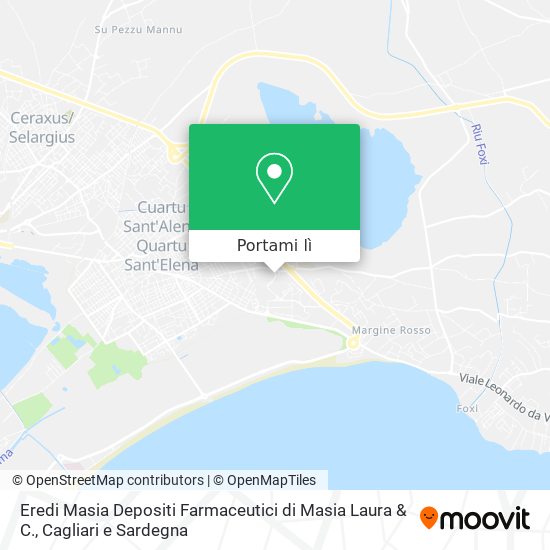 Mappa Eredi Masia Depositi Farmaceutici di Masia Laura & C.