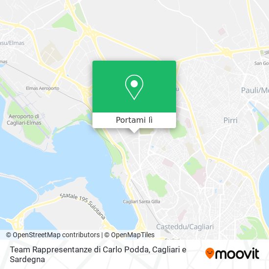 Mappa Team Rappresentanze di Carlo Podda