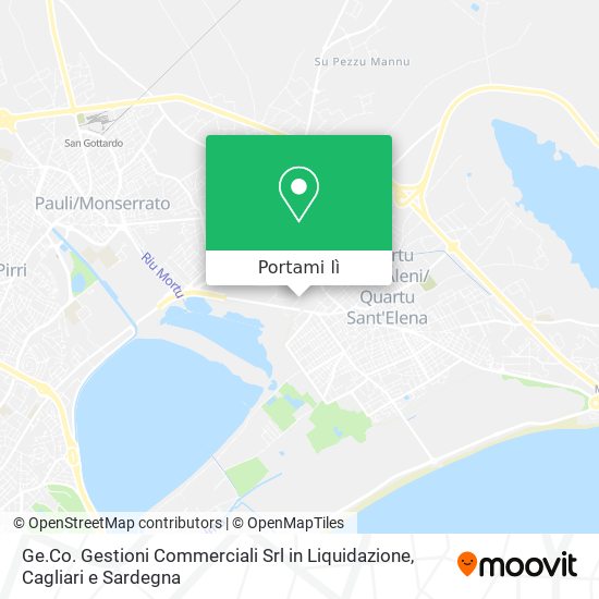 Mappa Ge.Co. Gestioni Commerciali Srl in Liquidazione