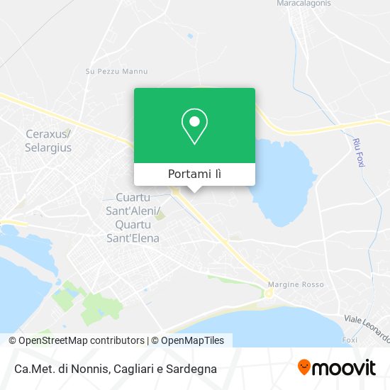 Mappa Ca.Met. di Nonnis
