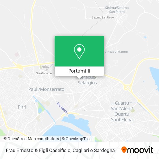Mappa Frau Ernesto & Figli Caseificio