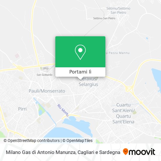 Mappa Milano Gas di Antonio Manunza