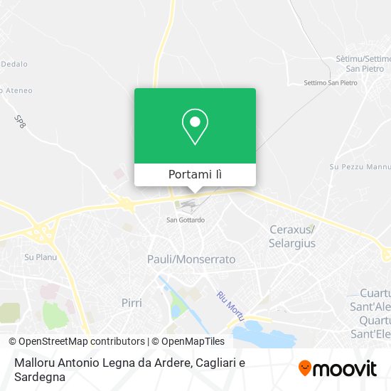 Mappa Malloru Antonio Legna da Ardere