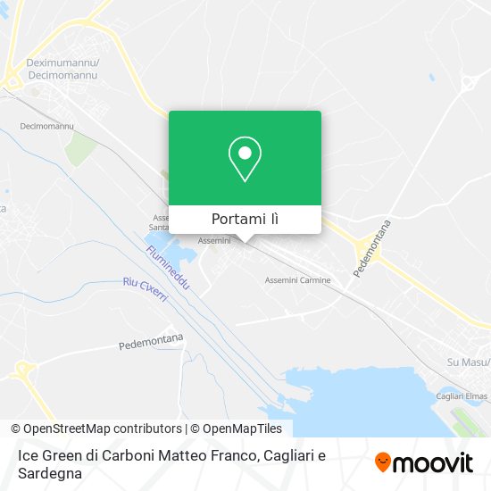 Mappa Ice Green di Carboni Matteo Franco