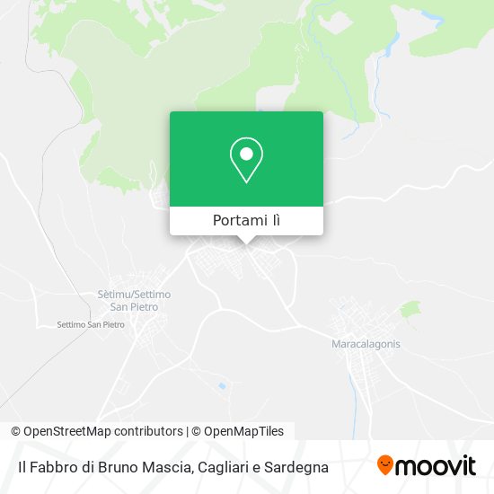 Mappa Il Fabbro di Bruno Mascia