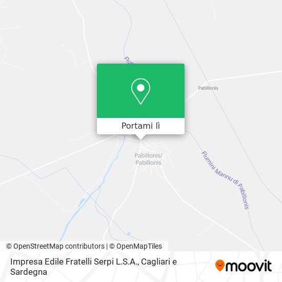 Mappa Impresa Edile Fratelli Serpi L.S.A.