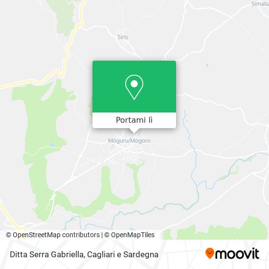 Mappa Ditta Serra Gabriella