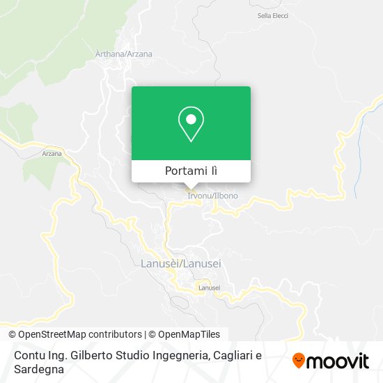 Mappa Contu Ing. Gilberto Studio Ingegneria