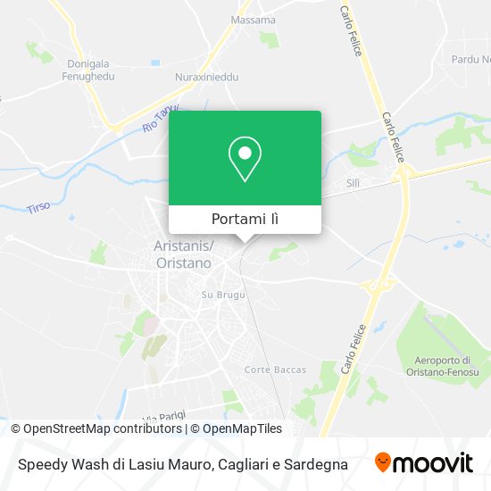Mappa Speedy Wash di Lasiu Mauro