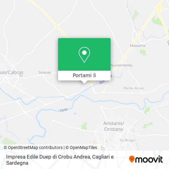 Mappa Impresa Edile Duep di Crobu Andrea