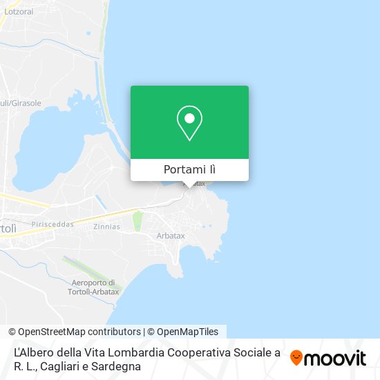 Mappa L'Albero della Vita Lombardia Cooperativa Sociale a R. L.