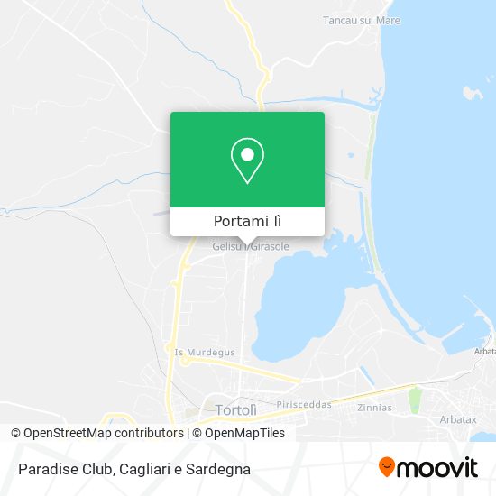 Mappa Paradise Club
