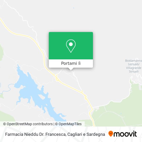 Mappa Farmacia Nieddu Dr. Francesca